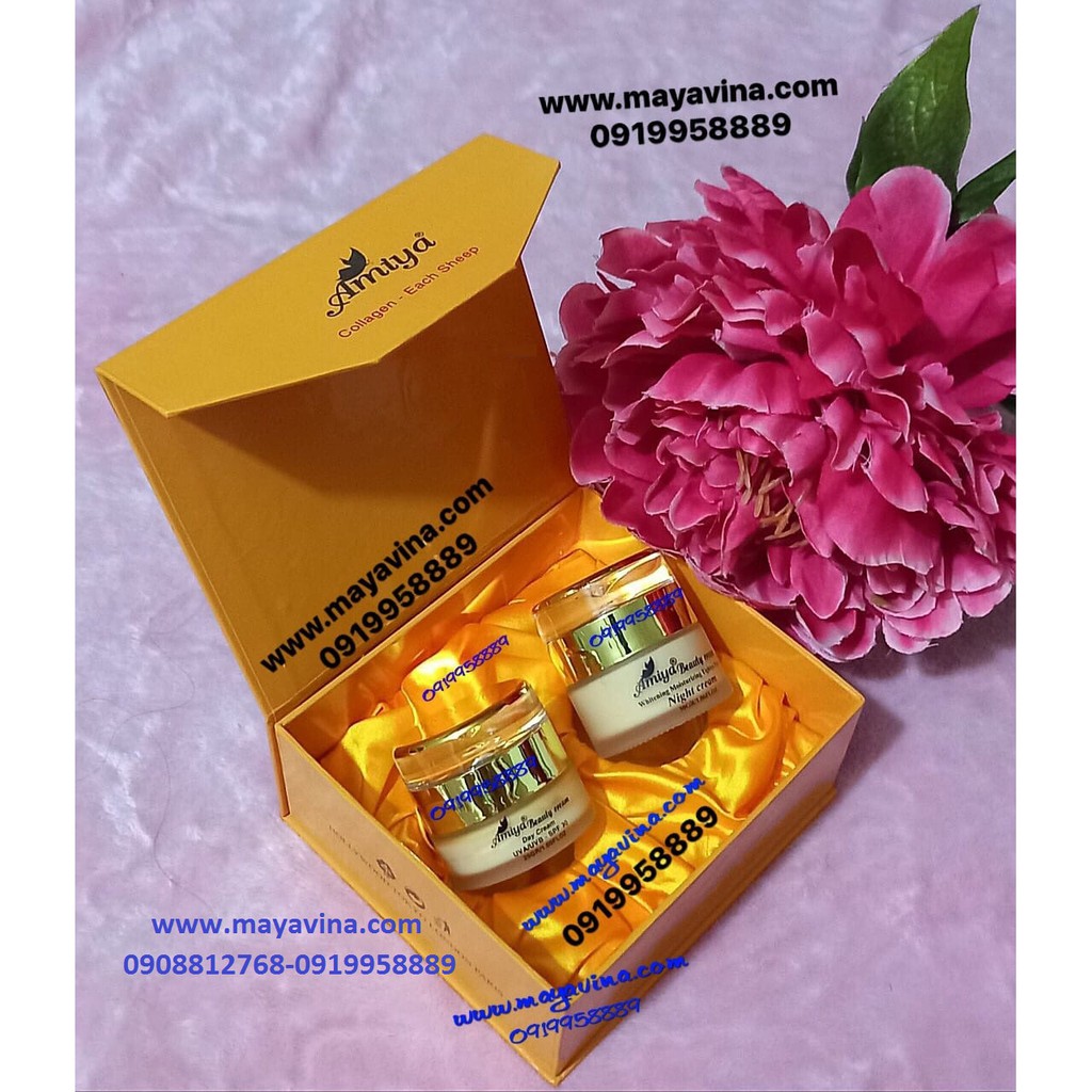 Kem amiya 12in1 tinh chất collagen nhau thai cừu Úc dưỡng ẩm trắng da