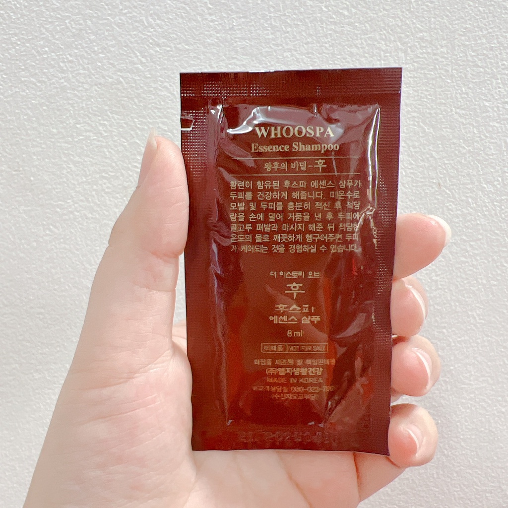 Dầu gội - xả Whoo đông y siêu mềm mượt, siêu tiết kiệm