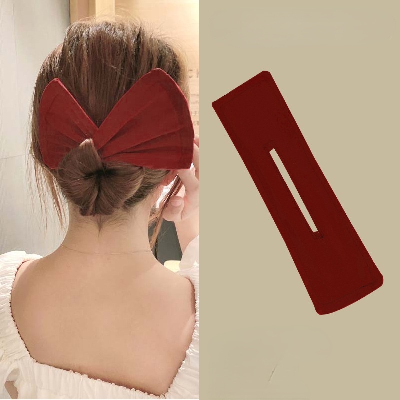 Kẹp TóC DạNg KẹP PhốI Nơ ThờI Trang Cho Nữ