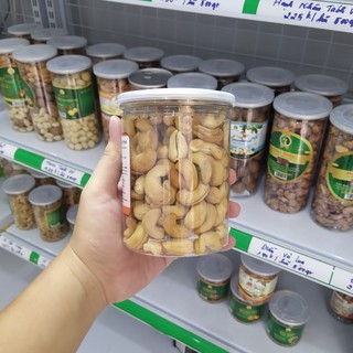 Hạt điều rang muối bình phước tách vỏ hũ 250gr