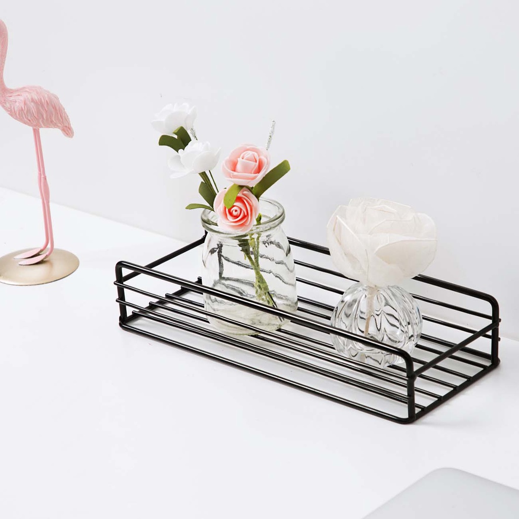 Giá đỡ góc phòng tắm SHEPHERD bằng sắt rỗng gắn tường không cần đục lỗ