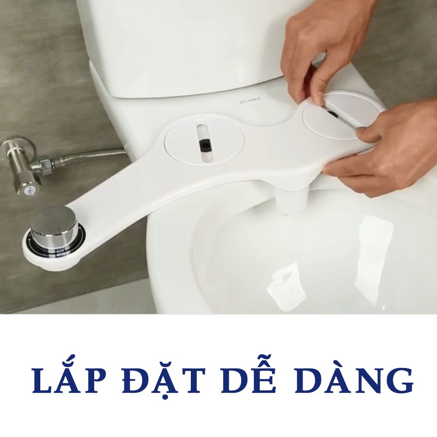 [CHUYÊN GIA RỬA ĐÍT] Vòi Xịt Vệ Sinh Thông Minh BIDET TOILET Thế Hệ Mới 2020