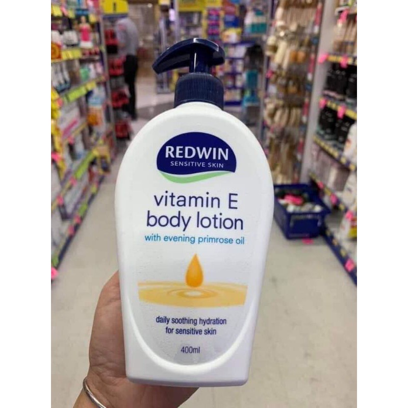 Kem dưỡng ẩm chống nẻ Vitamin E REDWIN Úc