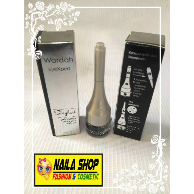 (hàng Mới Về) Bút Kẻ Mắt Dạng Gel Wardah