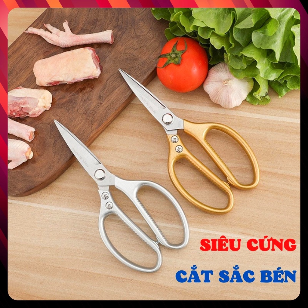 Kéo Làm Bếp Đa Năng Siêu Phẩm Nội Địa Nhật SK5 Siêu Sắc, Kéo Cắt Gà, Cắt Vịt, Cắt Thịt Các Loại