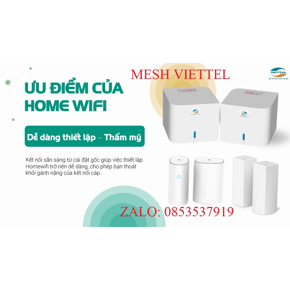 HỘP KÍCH SÓNG WIFI, Router wifi mesh Viettel - ZTE H196A, HÀNG CHÍNH HÃNG FULL BOX