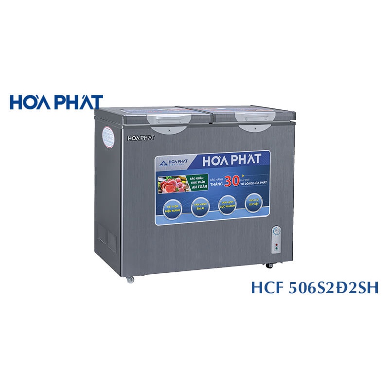 Tủ đông Hòa Phát 205L HCF 506 S2Đ2SH/ HPF BD6205G  - Hàng chính hãng
