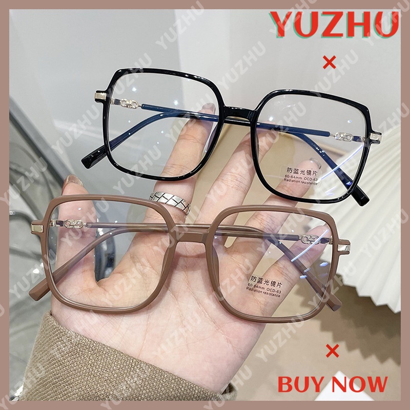 Mắt kính gọng vuông chống bức xạ phong cách Hàn Quốc thời trang cho nữ