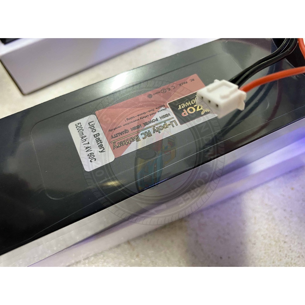 PIN LIPO HARDCASE 2S 5200 30C ZOPPOWER