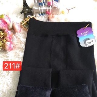 Combo 7 quần tất lót lông