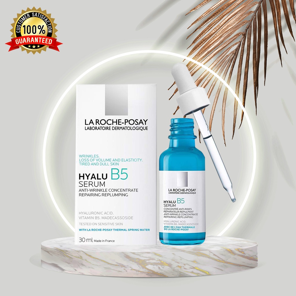 SERUM B5 LA ROCHE POSAY HYALU TINH CHẤT HYALURONIC ACID, VITAMIN B5 PHỤC HỒI DƯỠNG ẨM TÁI TẠO DA 30ML