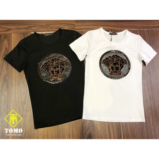 Áo phông Versace dát nhũ