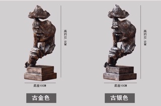 TƯỢNG THẦN KHÔNG NHÌN_ TRANG TRÍ VINTAGE