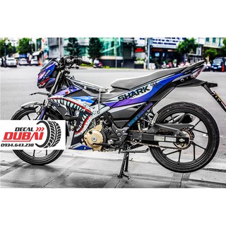 Tem trùm Satria Cá Mập Mẫu Mới
