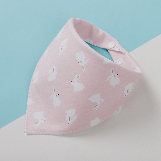 Yếm tam giác cotton 2 lớp siêu mềm cho bé từ 1-3 tuổi
