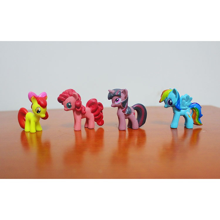 Bộ Sưu Tập 12 Nàng Ngựa Pony Xinh Đẹp 4cm-5cm