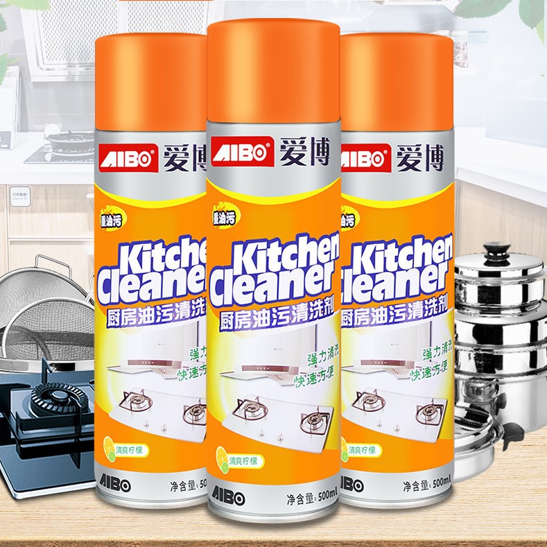 Bình Xịt Tẩy Nhà Bếp Đa Năng Kitchen Cleaner 500ml Phun Dạng Bọt Tuyết