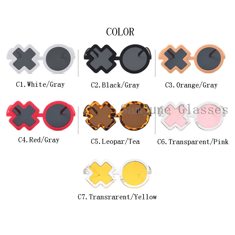 Kính mát SAMJUNE chống tia UV 400 cho bé 2-6 tuổi