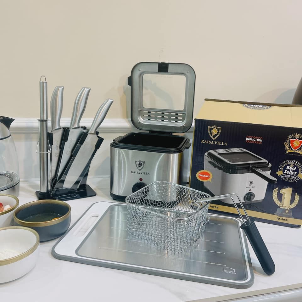 NỒI CHIÊN NGẬP DẦU KAISA VILLA DUNG TÍCH 2.5L - BẢO HÀNH 12 THÁNG