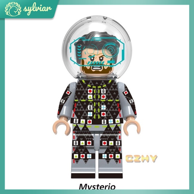 Mô Hình Lego Người Nhện Thằn Lằn Độc Đáo