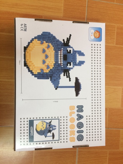 Bộ đồ chơi LEGO MAGIC xếp hình cao cấp totoro