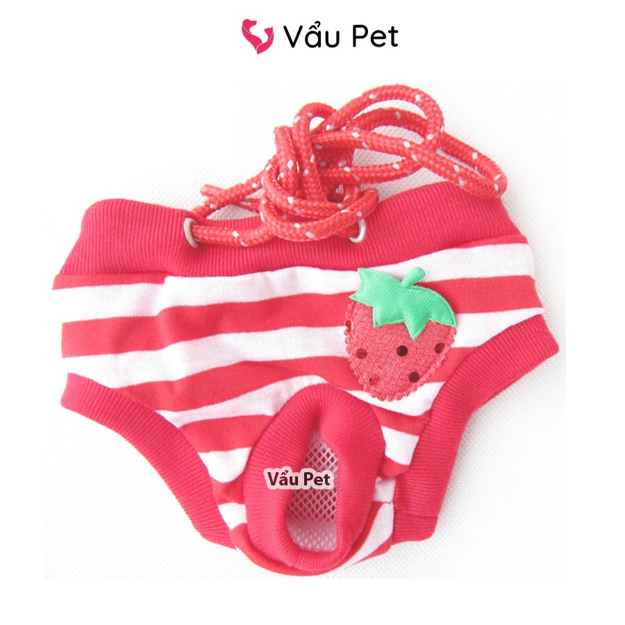 Quần Chip Cho Chó Mèo Cái - Quần Sinh Lý Cho Chó Cái Vẩu Pet Shop