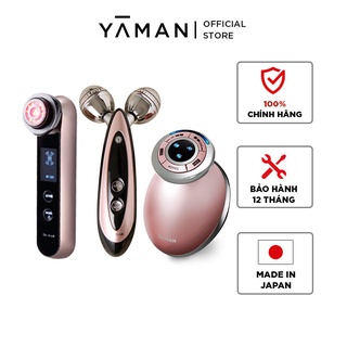 Combo ya-man máy chăm sóc da photo plus hrf-10t + máy giảm mỡ cavispa core hrf-17p + máy massage tornado roller hrf-15p
