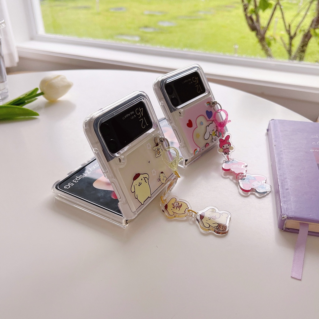 Ốp Điện Thoại PC Cứng Chống Sốc In Hình Stitch Buzz Lightyear Cho Samsung Galaxy Z Flip 4 5G