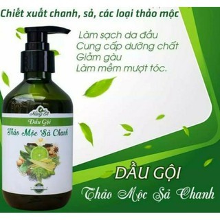 DẦU GỘI THẢO MỘC SẢ CHANH NÀNG ƠI - THIÊN NHIÊN VIỆT