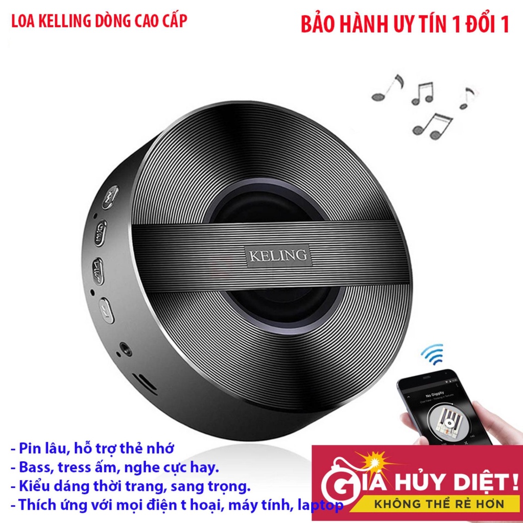 Loa bluetooth Loa Bluetooth Không Dây Keling A5 Hàng Cao Cấp, Loa Mini Di Động, Tiện Lợi,loa bluetooth