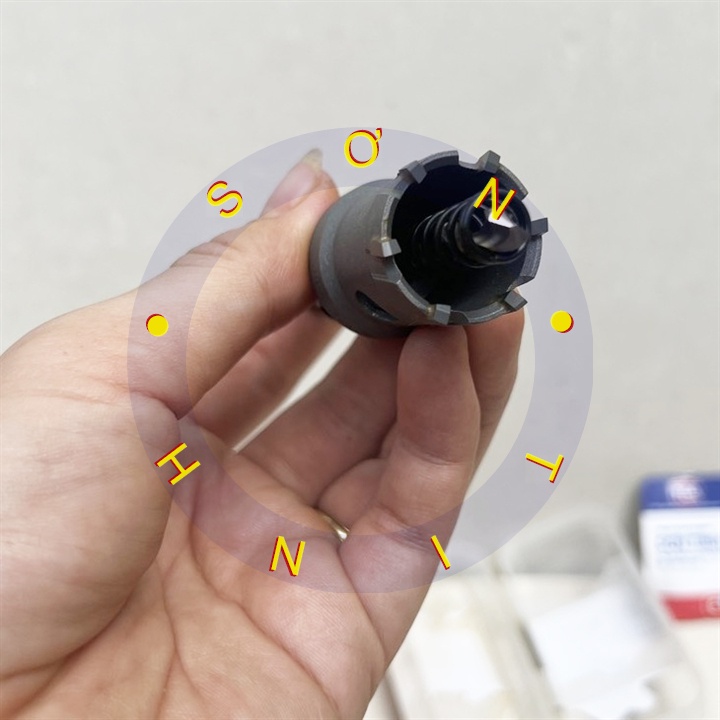 MŨI KHOAN KHOÉT SẮT THÉP, BÊ TÔNG GỖ 25mm TOLSEN 75925