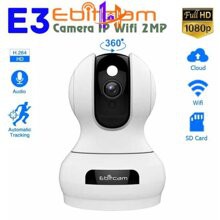 Camera IP EBITCAM E3 2.0 MP  Wifi hồng ngoại Megapixel (kèm tặng thẻ 32GB)  1080P