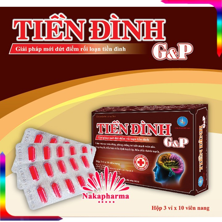 Hoạt huyết T-Đình G&P – Giải pháp mới giúp giảm rối loạn tiền đình, ổn định huyết áp,tai biến mạch máu não