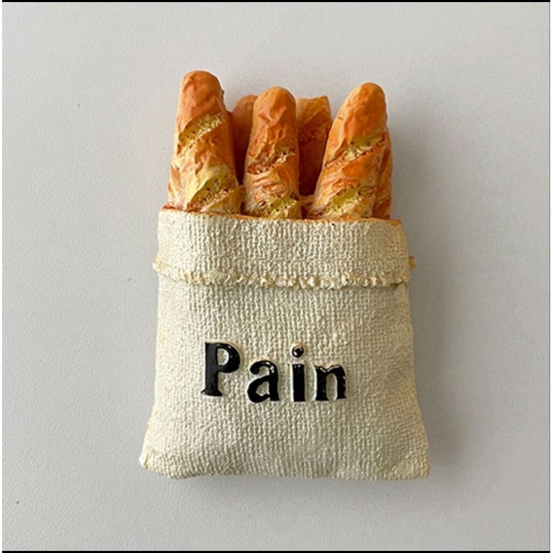 Dán tủ lạnh trang trí hình bánh mì (sản phẩm chốt trên livestream)