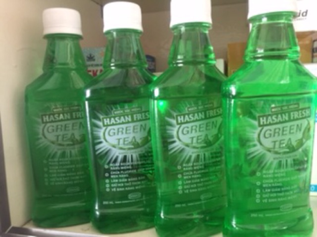 NƯỚC SÚC MIỆNG HASAN FRESH TRÀ XANH