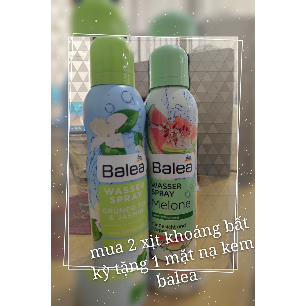 Xịt khoáng Balea 150ml