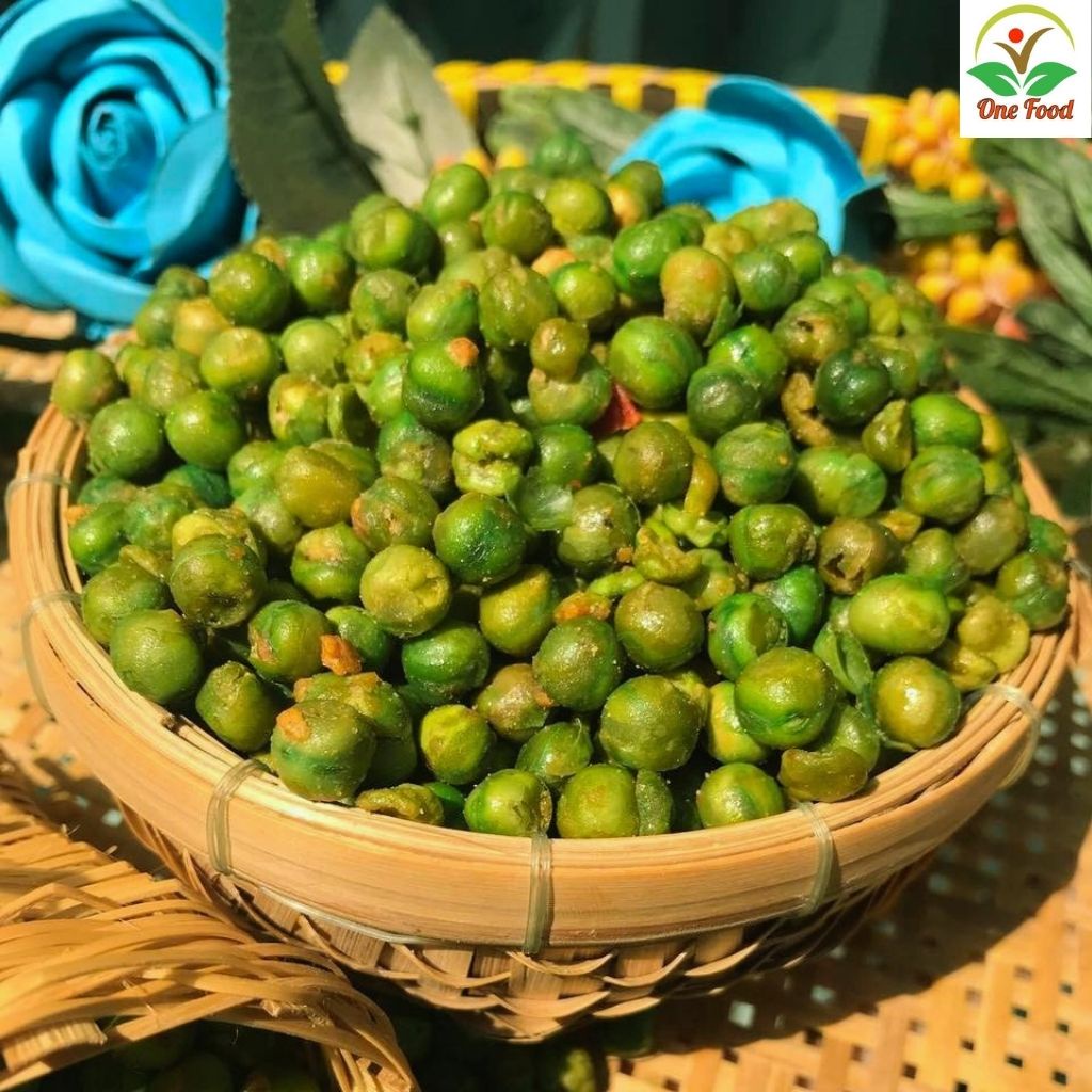 Đậu Hà Lan Tỏi Ớt Sấy Giòn Đậm Vị Ăn Vặt Cực Ngon, Onefood68