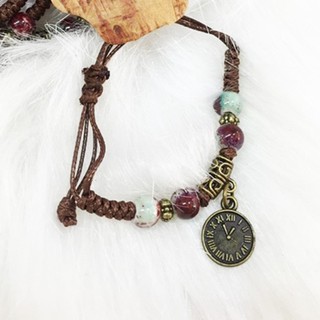 54. vòng tay handmade đồng hồ