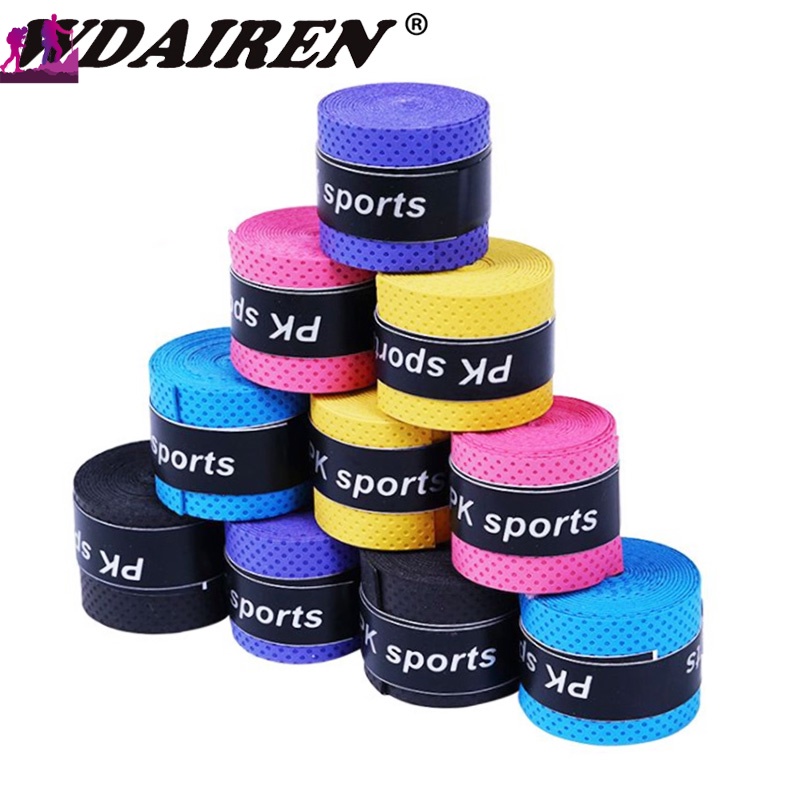 1 Cuộn Dây Quấn Tay Cầm Vợt Cầu Lông/Tennis Hút Mồ Hôi Chống Trượt 50%off