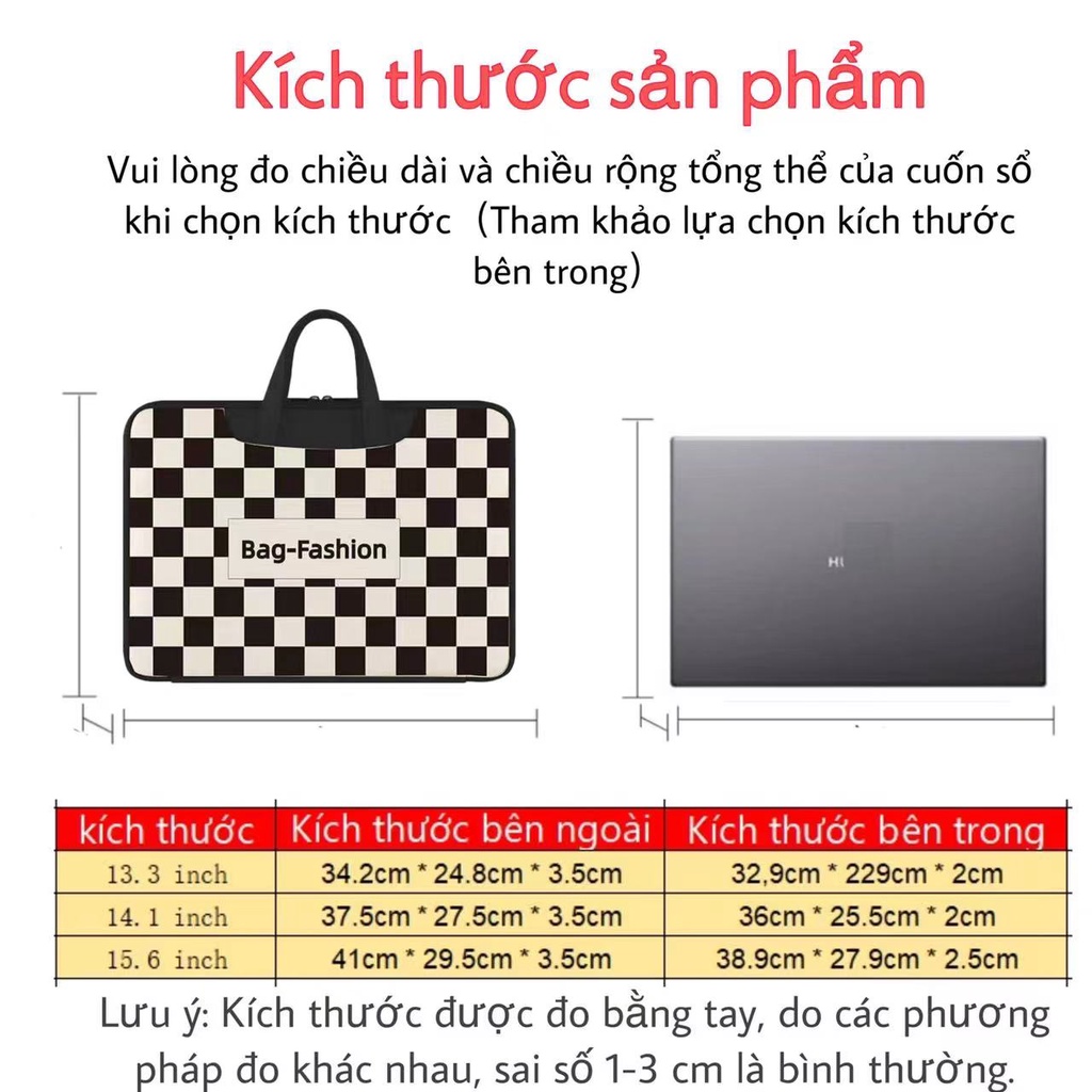 Túi Đựng Laptop 13.3-15.6 Inch Họa Tiết Hoạt Hình Ngộ Nghĩnh