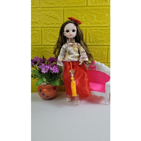 Đồ chơi váy cổ trang búp bê baboliy 30cm mẫu mới.