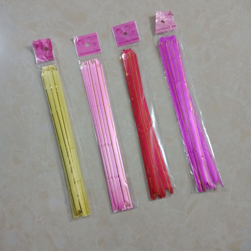 NƠ RÚT  bản  1.8cm. 3cm .5 cm dùng làm nơ hộp quà .cột nơ bó hoa