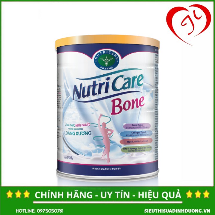 Sữa Nutricare Bone 900g (Date Mới 2022)