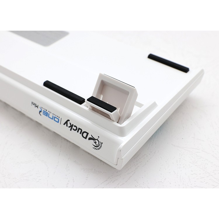 Bàn Phím Cơ Có Dây - Ducky One 2 Mini RGB Pure White - Hàng Chính Hãng