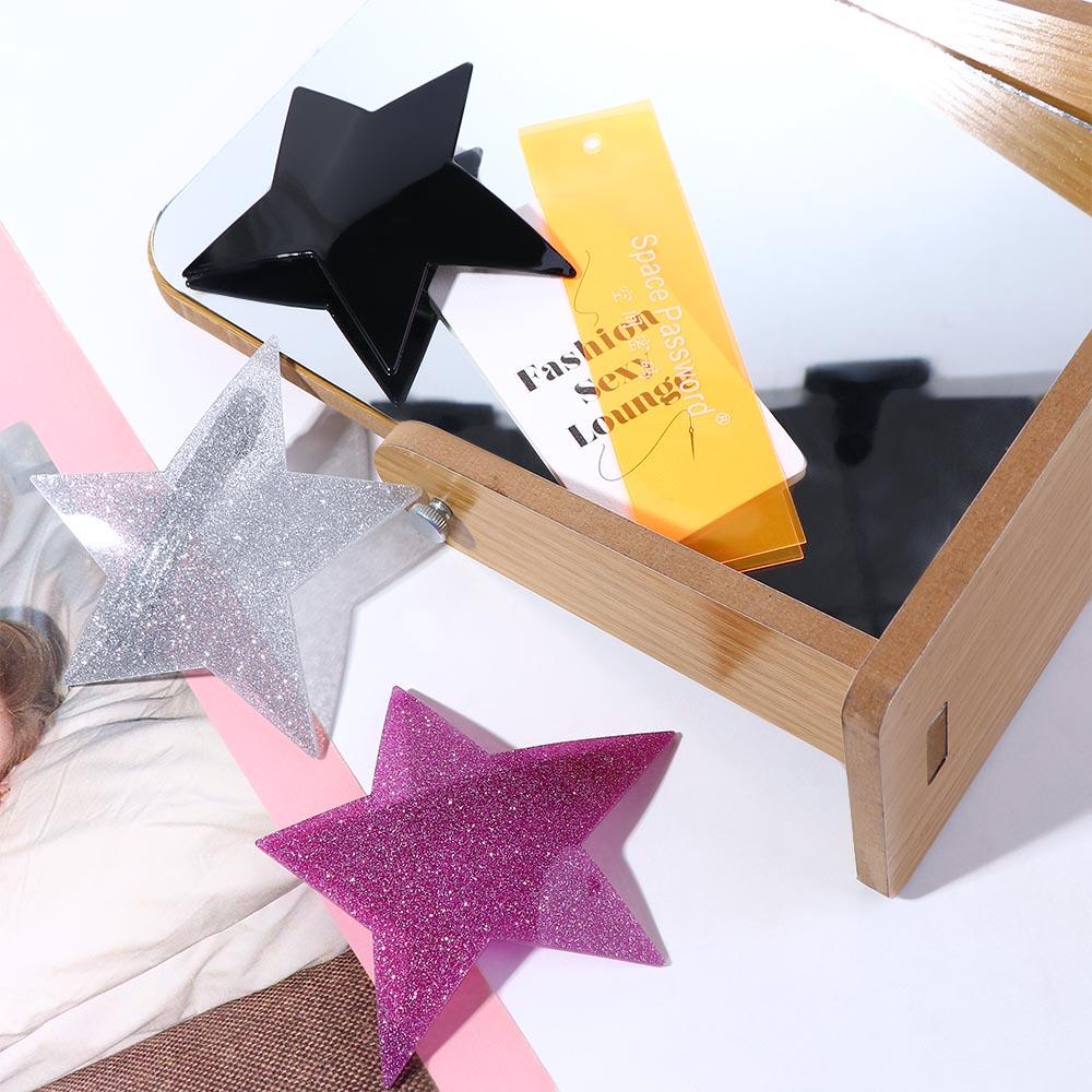 Kẹp Tóc Hình Ngôi Sao Lấp Lánh Phong Cách Hàn Quốc VANES1 Y2K