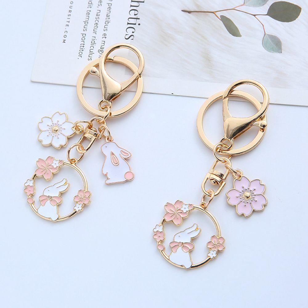 Móc Chìa Khóa Hình Chú Thỏ Cinnamoroll Hoạt Hình Đáng Yêu