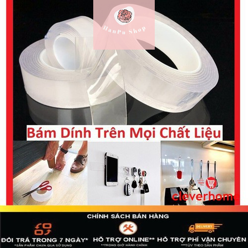 (DÍNH SIÊU CHẮC - ĐỘ BỀN CAO) - BĂNG KEO 2 MẶT TRONG SUỐT ĐA NĂNG SIÊU DÍNH DÁN TRÊN MỌI BỀ MẶT CỰC CHẮN CHẮN - CHỊU LỰC