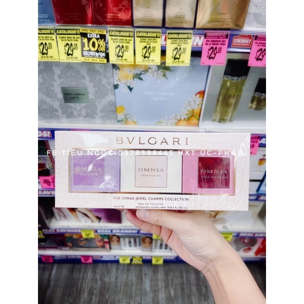 Set 4 chai nước hoa mini Chloe 5ml