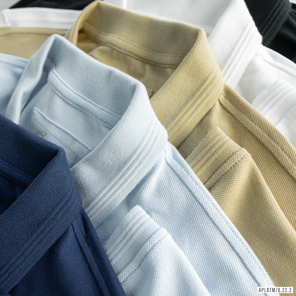 Áo thun  cổ trụ nam chất liệu vải cotton chính phẩm, form siêu đẹp 8316