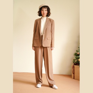 BLEUBIRD Áo khoác blazer vải sợi cotton BASIC BLAZER